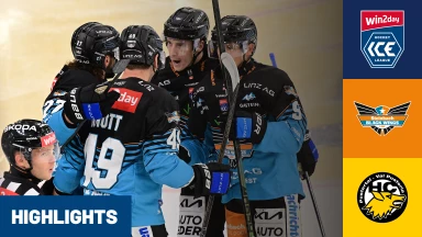 win2day ICE Hockey League: Steinbach Black Wings Linz vs. HC Falkensteiner Pustertal | Highlights