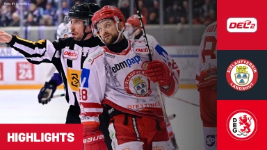 DEL2: EV Landshut vs. Düsseldorfer EG | Highlights