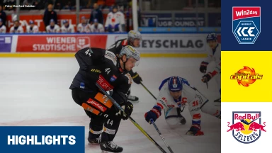 win2day ICE Hockey League: Vienna Capitals vs. EC Red Bull Salzburg | Highlights