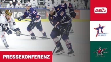 DEL2: Ravensburg Towerstars vs. Starbulls Rosenheim| Pressekonferenz