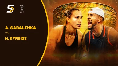 Battle of the Sexes: Aryna Sabalenka vs. Nick Kyrgios - kommentiert von Dennis Heinemann & Nicky Geuer