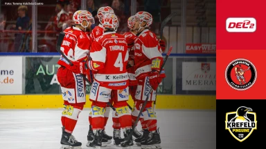 DEL2: Eispiraten Crimmitschau vs. Krefeld Pinguine