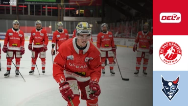 DEL2: EC Bad Nauheim vs. Blue Devils Weiden