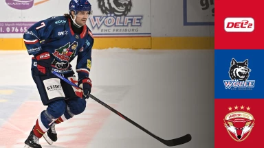 DEL2: EHC Freiburg vs. Lausitzer Füchse