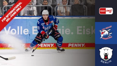 For international fans only - DEL: Adler Mannheim vs. Eisbären Berlin