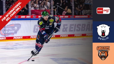 For international fans only - DEL: Eisbären Berlin vs. Grizzlys Wolfsburg
