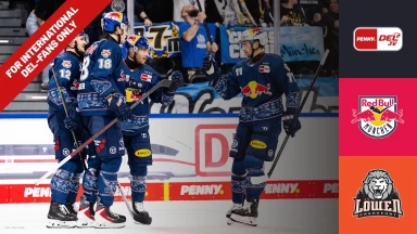 For international fans only - DEL: EHC Red Bull München vs. Löwen Frankfurt