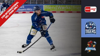For international fans only - DEL: Straubing Tigers vs. Iserlohn Roosters