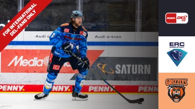 For international fans only - DEL: ERC Ingolstadt vs. Grizzlys Wolfsburg