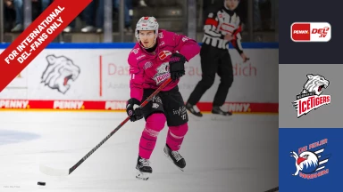 For international fans only - DEL: Nürnberg Ice Tigers vs. Adler Mannheim