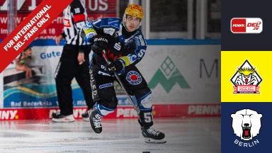 For international fans only - DEL: Fischtown Pinguins Bremerhaven vs. Eisbären Berlin