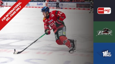For international fans only - DEL: Augsburger Panther vs. Schwenninger Wild Wings