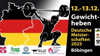 Deutsche Meisterschaften Gewichtheben 2025 | Tag 1 - Teil 1