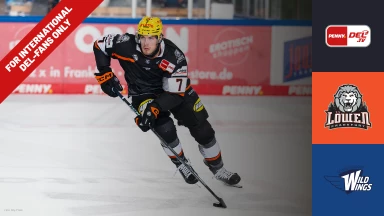 For international fans only - Löwen Frankfurt vs. Schwenninger Wild Wings