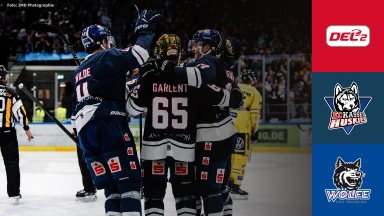DEL2: EC Kassel Huskies vs. EHC Freiburg