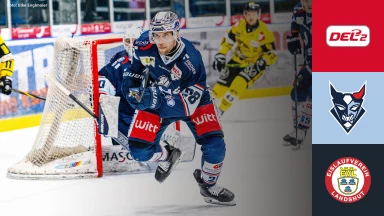 DEL2: Blue Devils Weiden vs. EV Landshut