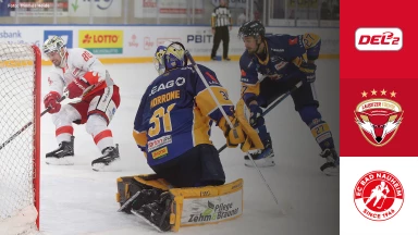 DEL2: Lausitzer Füchse vs. EC Bad Nauheim