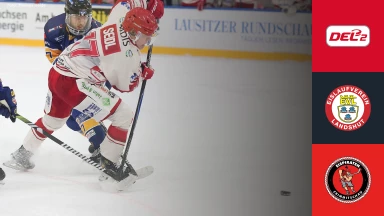 DEL2: EV Landshut vs. Eispiraten Crimmitschau