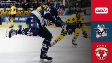DEL2: EC Kassel Huskies vs. Lausitzer Füchse