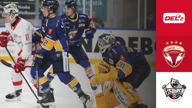 DEL2: Lausitzer Füchse vs. Eisbären Regensburg