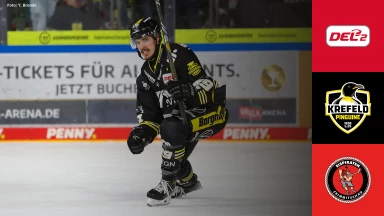 DEL2: Krefeld Pinguine vs. Eispiraten Crimmitschau