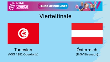 Mini Handball WM 2025 - Viertelfinale 2