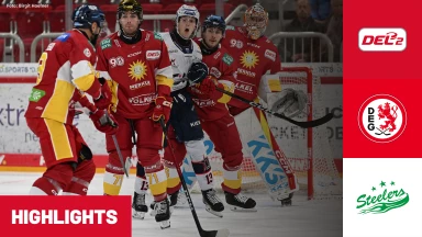 DEL2: Düsseldorfer EG vs. Bietigheim Steelers | Highlights