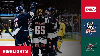 DEL2: EC Kassel Huskies vs. Starbulls Rosenheim | Highlights