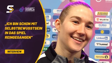 Die deutsche Torhüterin über die Teamleistung gegen Frankreich - Katharina Filter im Interview