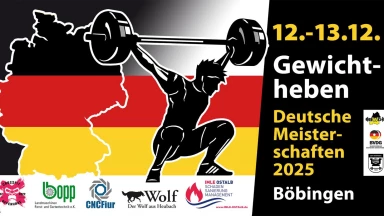 Deutsche Meisterschaften Gewichtheben 2025 | Tag 2, Teil 1