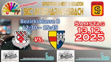 Bezirksklasse B: SKC Unterharmersbach XI -  SKC Goldene 9 Lahr XI
