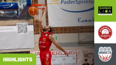 ProA: Paderborn Baskets vs. SBB Baskets Wolmirstedt | Highlights