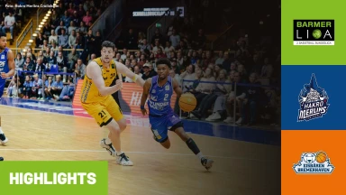 ProA: HAKRO Merlins Crailsheim vs. Eisbären Bremerhaven | Highlights