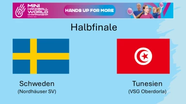Mini Handball WM 2025 - Halbfinale 1