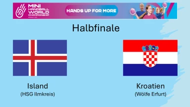 Mini Handball WM 2025 - Halbfinale 2
