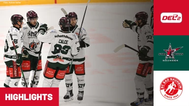 DEL2: Starbulls Rosenheim vs. EC Bad Nauheim | Highlights