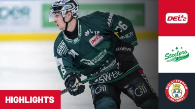 DEL2: Bietigheim Steelers vs. EV Landshut | Highlights