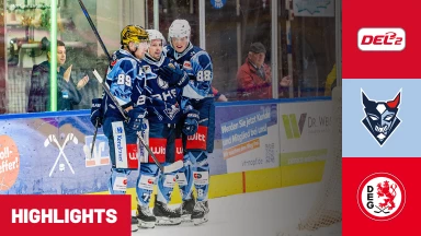 DEL2: Blue Devils Weiden vs. Düsseldorfer EG | Highlights