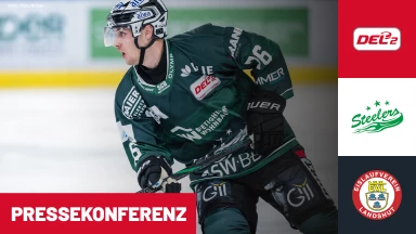 DEL2: Bietigheim Steelers vs. EV Landshut | Pressekonferenz