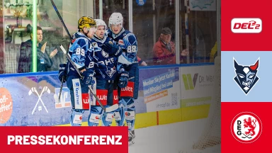 DEL2: Blue Devils Weiden vs. Düsseldorfer EG | Pressekonferenz