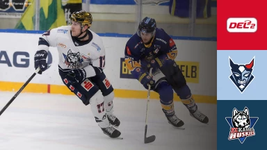 DEL2: Blue Devils Weiden vs. EC Kassel Huskies