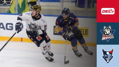 DEL2: EC Kassel Huskies vs. Blue Devils Weiden