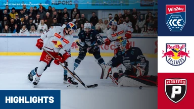 win2day ICE Hockey League: EC Red Bull Salzburg vs. Pioneers Vorarlberg | Highlights
