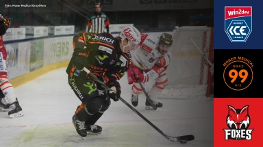 win2day ICE Hockey League: Moser Medical Graz99ers vs. HCB Südtirol Alperia