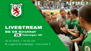 JBLH wB Vorrunde: SG 09 Kirchhof vs. Thüringer HC
