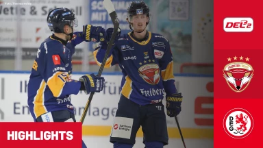 DEL2: Lausitzer Füchse vs. Düsseldorfer EG | Highlights