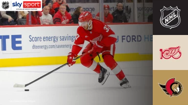 NHL: Detroid Red Wings vs. Ottawa Senators - mit Sky Sport