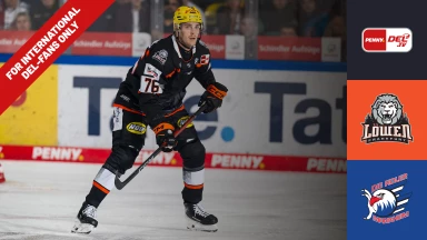 For international fans only - Löwen Frankfurt vs. Adler Mannheim
