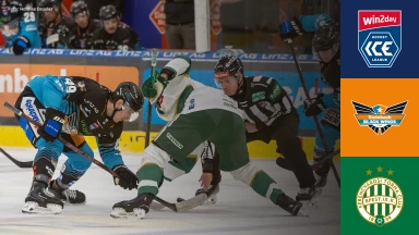 win2day ICE Hockey League: Steinbach Black Wings Linz vs. FTC-Telekom