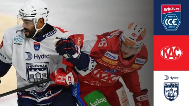win2day ICE Hockey League: EC-KAC vs. Hydro Fehervar AV 19